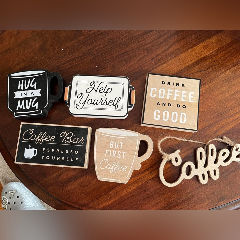 Coffee bar decor